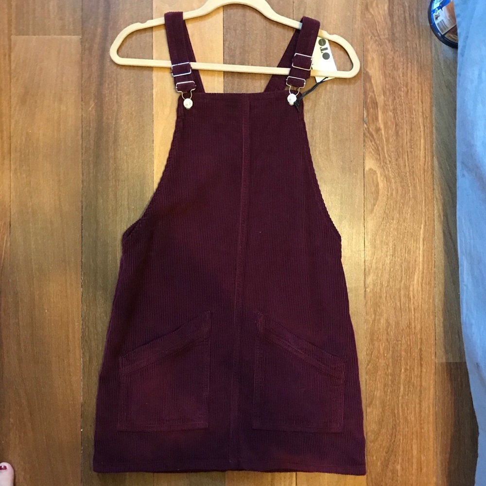 Corduroy Overall Dress